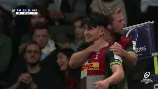 The Five Best Tries of Heineken Champions Cup Round 3 202223 [upl. by Anidnamra347]