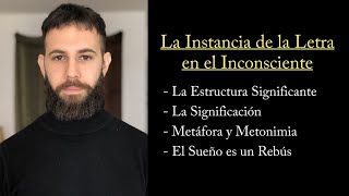 La Instancia de la Letra en el Inconsciente  LACAN  Conferencia [upl. by Eceela]