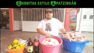 Como Hacer Carnitas Estilo Apatzingan Michoacan🐖🐷🥓 [upl. by Ameehs179]