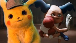 Are Detective Pikachus LiveAction Pokémon COOL or CREEPY [upl. by Eilama]