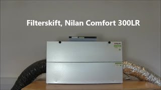 Filterskift Nilan Comfort 300LR Filterhusetdk [upl. by Ase]