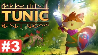 Tunic  Part 3 Walkthrough Gameplay Green Gem Key location and Grapple Hook [upl. by Scherle]