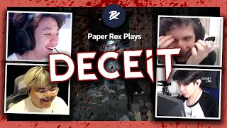 PRX Plays Deceit  Paper Rex WGAMING [upl. by Rimidalb310]