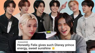 Stray Kids Compete in a Compliment Battle  Teen Vogue [upl. by Eisaj142]