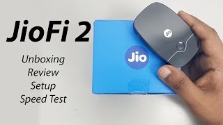 JioFi 2 Reliance Jio 4G WiFi Router amp Hotspot Unboxing  Review  Setup  Speed Test [upl. by Arikehs]