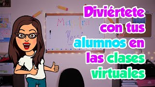 5 dinámicas divertidas para tus clases virtuales [upl. by Aneala]