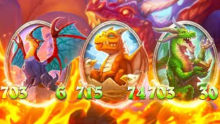 700 ATTAQUE SUR TOUS MES DRAGONS  MURLOC HOLMES [upl. by Goodyear]