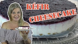 KEFIR CHEESECAKE sin horno  una tarta probiótica y con menos calorías [upl. by Kulda637]