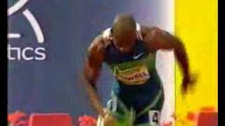 Asafa Powell World Record 977 angles [upl. by Rhodie613]