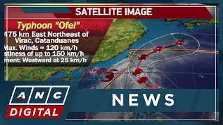 Two more storms Ofel incoming Pepito to make landfall in Luzon on Thursday weekend  ANC [upl. by Amathiste]