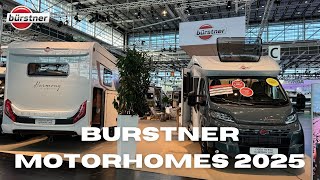 NEW Bürstner Motorhomes 2025 New UK Models [upl. by Coleen]