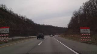 Driving from Cranberry Township to PittsburghPennsylvania [upl. by Sato]