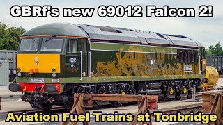 69012 at Tonbridge West Yard  Aviation Fuel Trains [upl. by Ilona]