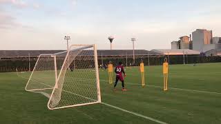 Goalkeeper training Crosses [upl. by Elfie]