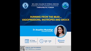 Running from the Bear Vasopressors Inotropes and Shock Dr Anushka Mudalige [upl. by Oiram112]