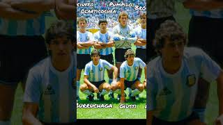 Argentina 🇦🇷 at the FIFA World Cup Mexico 1986 🔥 [upl. by Lehcar]