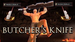 Dark Souls 2 with The Butchers Knife in Honor of Rotten [upl. by Jaycee]