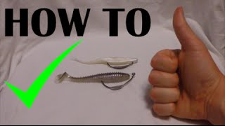 How to Rig a Swimbait with a Weighted Hook [upl. by Lawford]