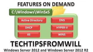 Features on Demand in Windows Server 2012 and Windows Server 2012 R2 [upl. by Thgirw]