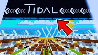 I Made a GD TIDAL WAVE In Minecraft Note Block  Geometry dash 22 [upl. by Nywles]