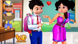 Vir The Robot Boy New Episode  Robot Boy  Vir  Cartoon Video  Veer  Robo Boy Suit On  Vir [upl. by Barmen]