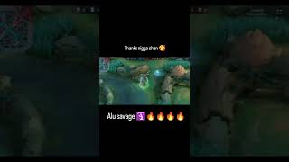 Free savage 😆 mlcreatorcamp mobilelegends [upl. by Isidor]