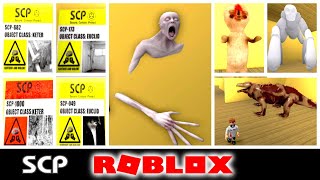 The Backrooms and SCP Monsters Roblox [upl. by Eulau]