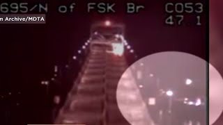 New video from Baltimores bridge collapse [upl. by Kerwin]