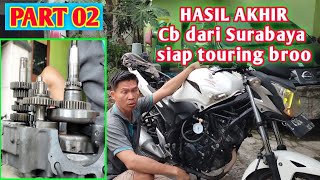 PART 02 ‼️ Hasil akhir perbaikan mesin cb150 bersuara kasar [upl. by Hermann789]