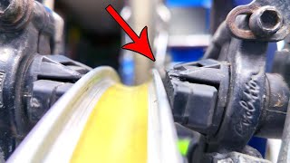 How to adjust the brake on your bicycle Hydraulic VBrake [upl. by Lamaaj]