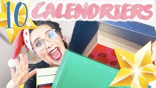 10 CALENDRIER DE LAVENT  Unboxing de 10 cases au hasard [upl. by Kamp23]