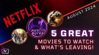 5 GREAT Movies to Watch on Netflix  August 2024 [upl. by Lemire]