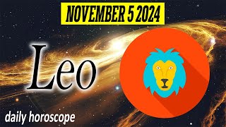 🤑 A BUSINESS TRIP IS COMING UP 🤑✈️ daily HOROSCOPE LEO NOVEMBER 5 2024 ♌️ 💫 🌞 LEO love HOROSCOPE ✅ [upl. by Ashling]