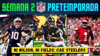 Resumen ¿Qué pasó en Semana 2 de Pretemporada  NFL 2024 [upl. by Gamal731]