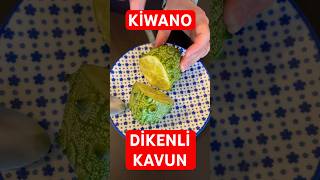 Kiwano  Dikenli Kavun Meyvesi [upl. by Dnalwor]