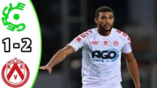 Cercle Brugge vs Kortrijk 12 Highlights  Jupiler Pro League 2024 e Football Game Play [upl. by Anawed]