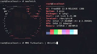 FreeBSD 13 Kurulumu [upl. by Ynnavoj]