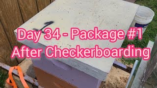 Too much Checkerboarding  7 day Follow up  Package on day 34 April 23rd NJ [upl. by Kcirddes93]