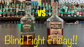 Jack Daniel’s Bonded Rye vs Pikesville Rye Whiskey Blind Fight Friday [upl. by Eaves]