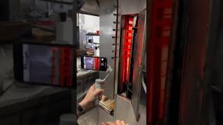 Automatic Kebab Machine kebab bbq grill chef food kitchen cooking yemektarifleri [upl. by Akyre]