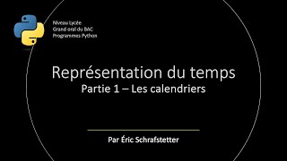 Représentation du temps  Les calendriers [upl. by Koch672]