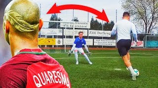 FIESE HAARE RASIEREN Bestrafung  FUSSBALL CHALLENGE [upl. by Tdnarb]