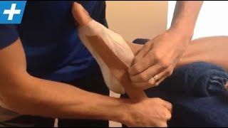 How to tape your foot for plantar fasciitis  Feat Tim Keeley  No66  Physio REHAB [upl. by Bucher]