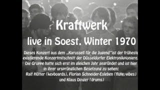 Kraftwerk  Live in Soest Germany November 1970 [upl. by Osmund]