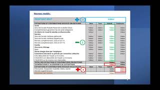 Evolution du bulletin de paie  Montant net social [upl. by Ylloj]