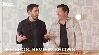 The Property Brothers Rate Famous Office Spaces [upl. by Eissert]