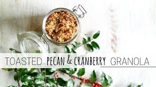 HOMEMADE GRANOLA » quick  easy [upl. by Anehsat692]