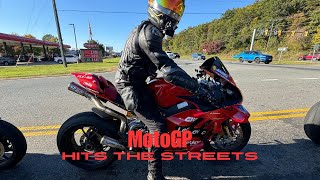 First Ride On Ducati V4S  Lenovo Team Edition [upl. by Zack184]