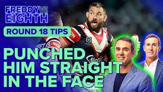 Freddy and The Eighths Tips  Round 18  NRL on Nine [upl. by Orbadiah264]