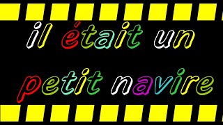 Il était un petit navire  Les chansons chouettes de Pilou [upl. by Eicyak]